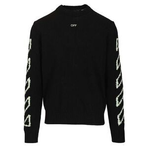 Off-White Men Arrow Embroidery Sweater
